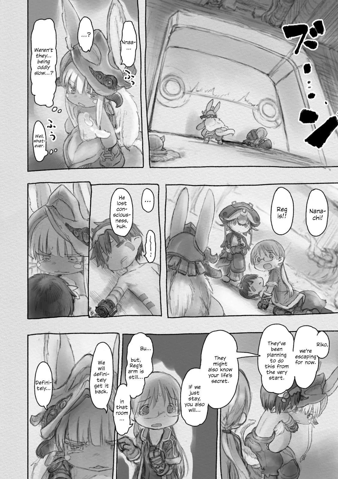 Made in Abyss Manga Chapter 31 page 8 - Despair and Hope
