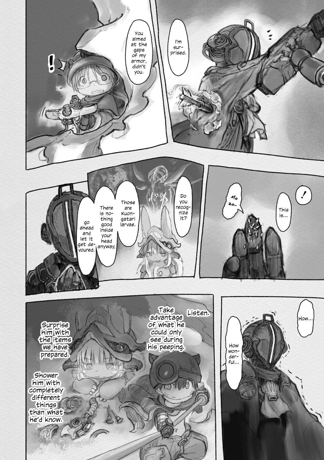 Made in Abyss Manga Chapter 32 page 12 - The End of a Fierce Fight