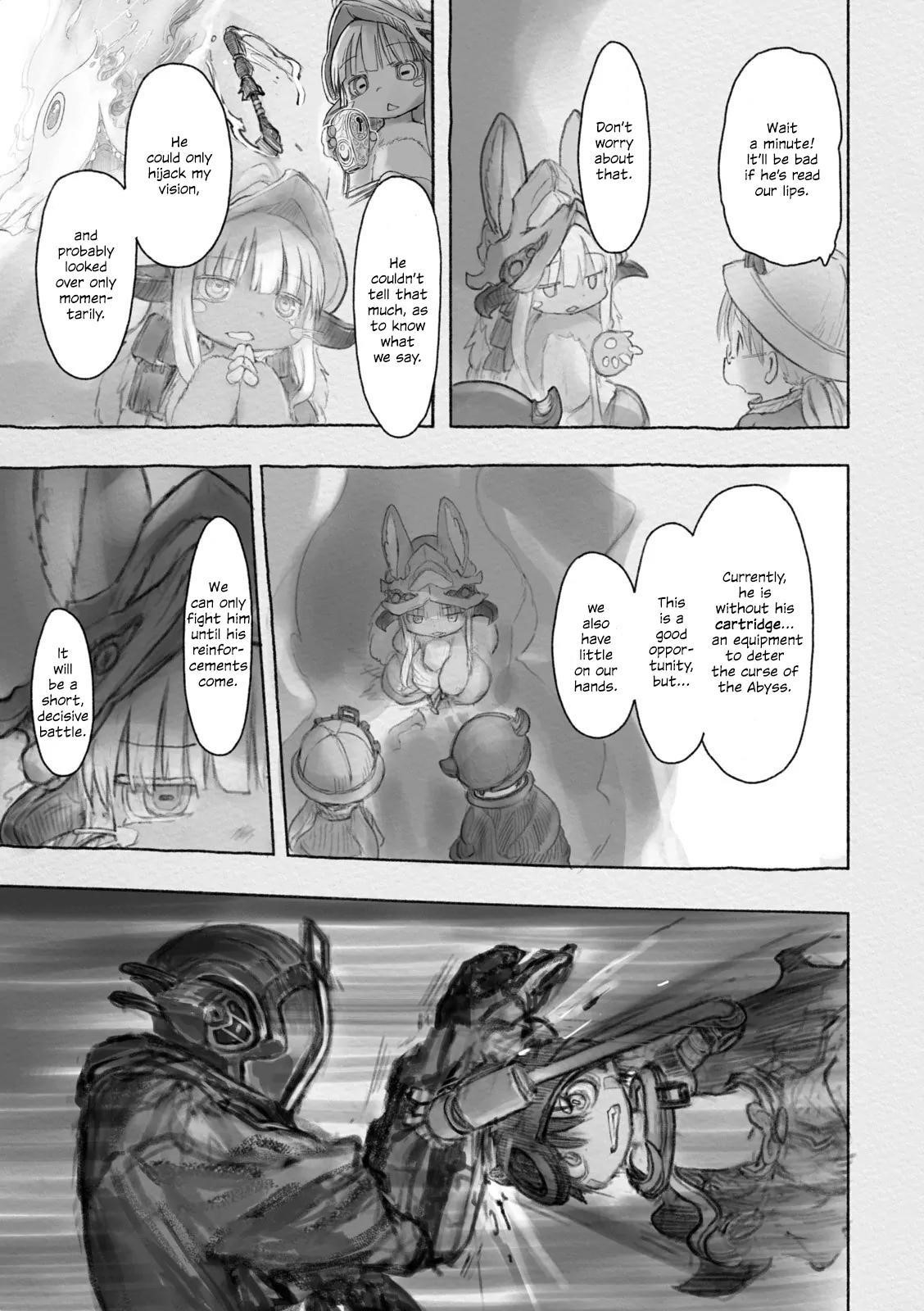 Made in Abyss Manga Chapter 32 page 13 - The End of a Fierce Fight