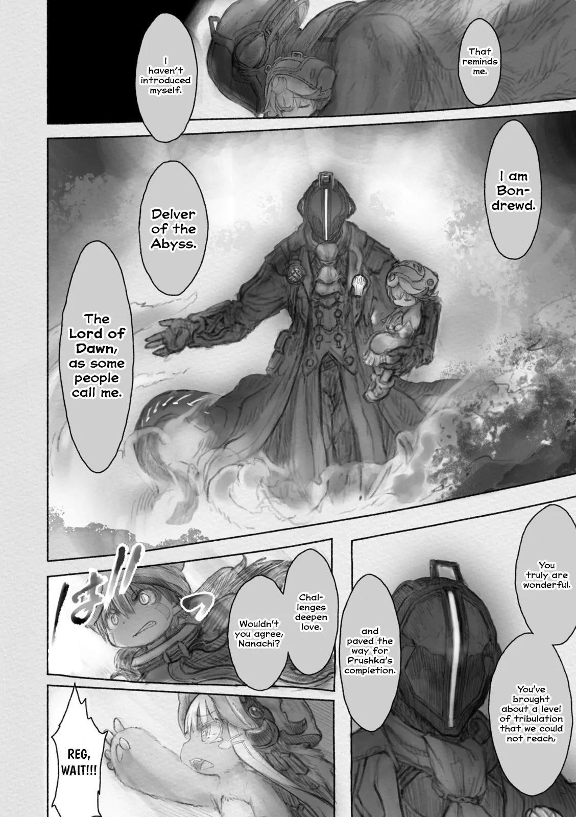 Made in Abyss Manga Chapter 32 page 24 - The End of a Fierce Fight