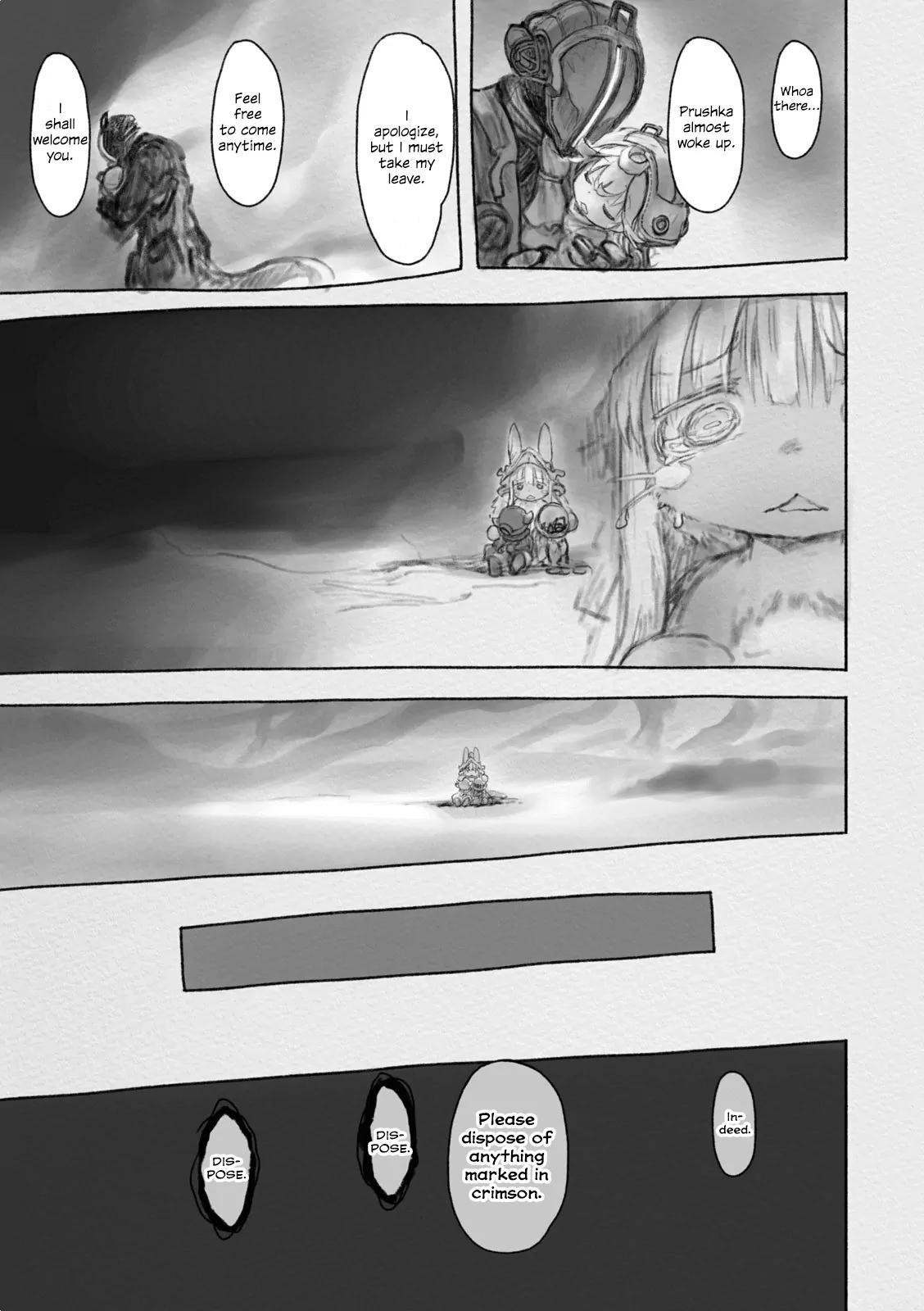 Made in Abyss Manga Chapter 32 page 27 - The End of a Fierce Fight