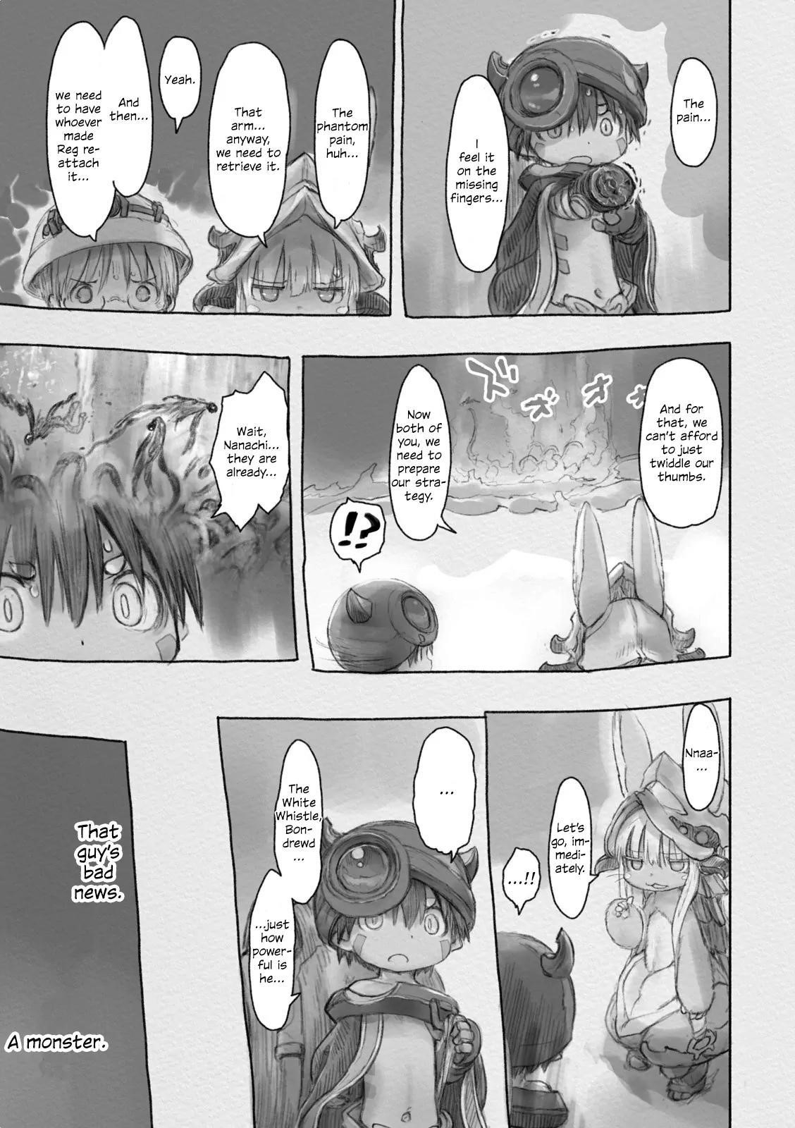 Made in Abyss Manga Chapter 32 page 3 - The End of a Fierce Fight