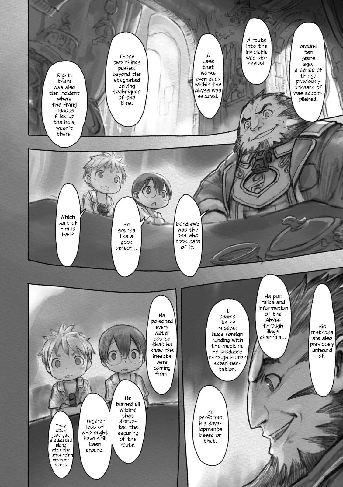 Made in Abyss Manga Chapter 32 page 4 - The End of a Fierce Fight