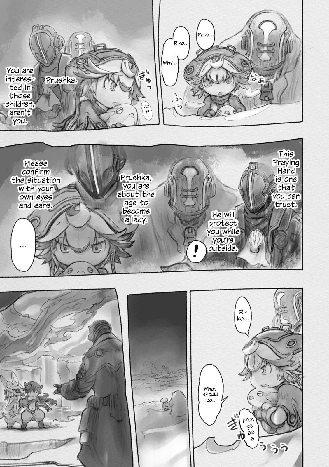 Made in Abyss Manga Chapter 32 page 9 - The End of a Fierce Fight