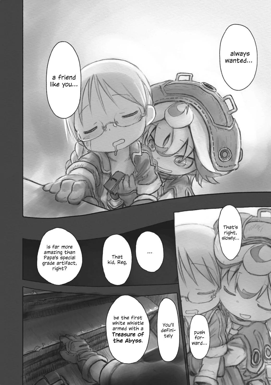 Made in Abyss Manga Chapter 33 page 11 - The True Nature of the Mask