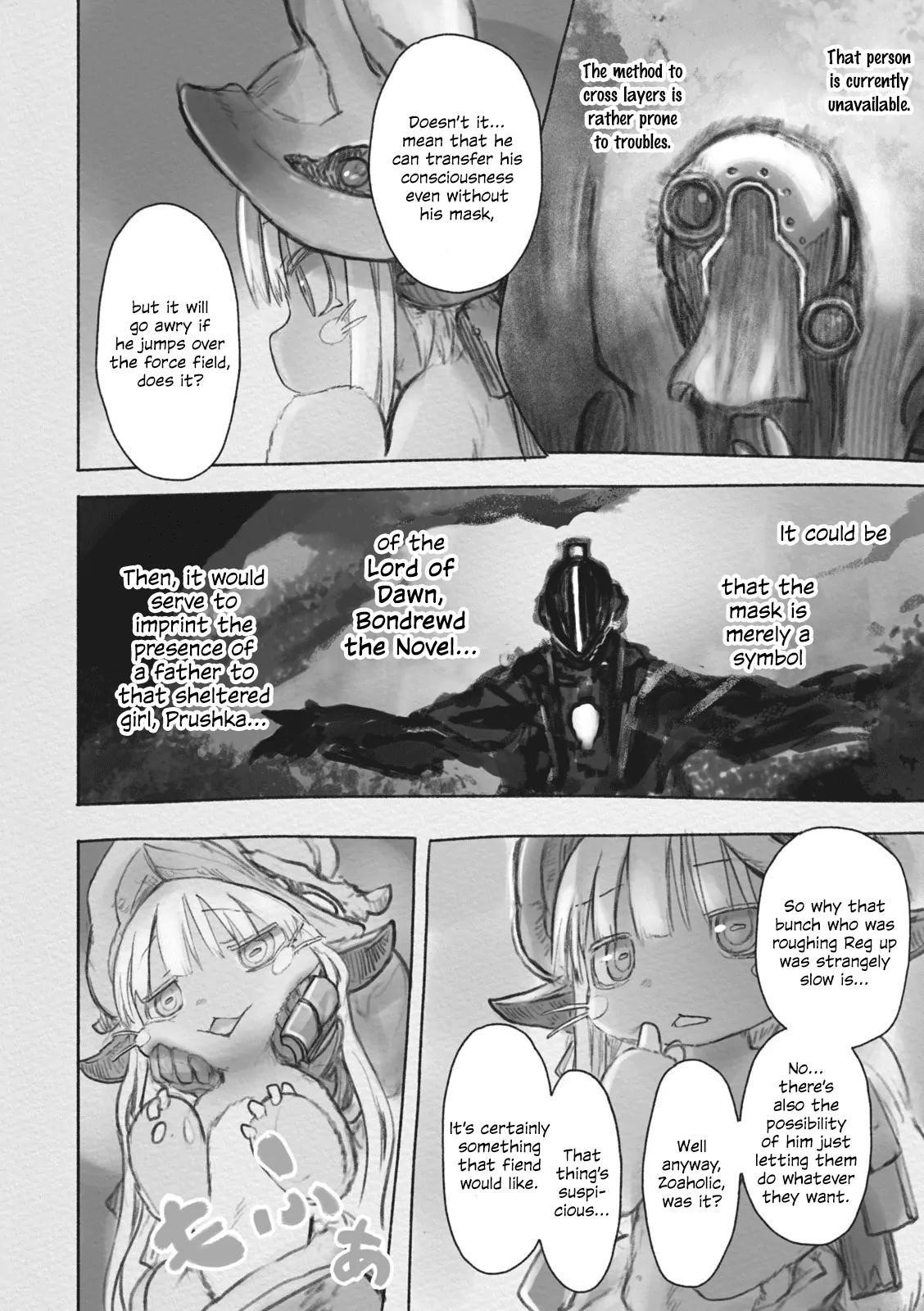 Made in Abyss Manga Chapter 33 page 19 - The True Nature of the Mask