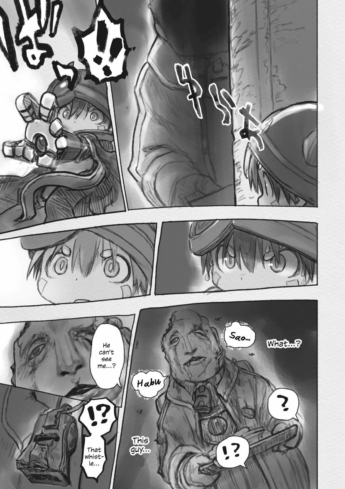 Made in Abyss Manga Chapter 33 page 26 - The True Nature of the Mask