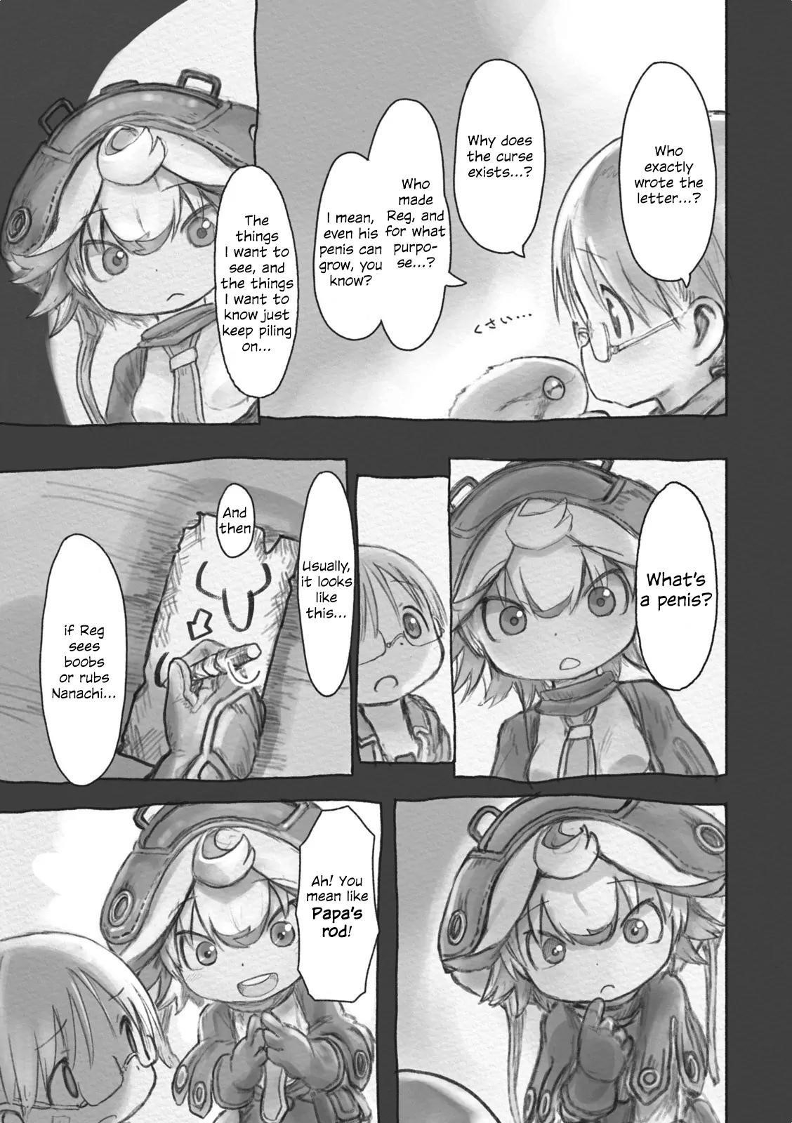 Made in Abyss Manga Chapter 33 page 6 - The True Nature of the Mask