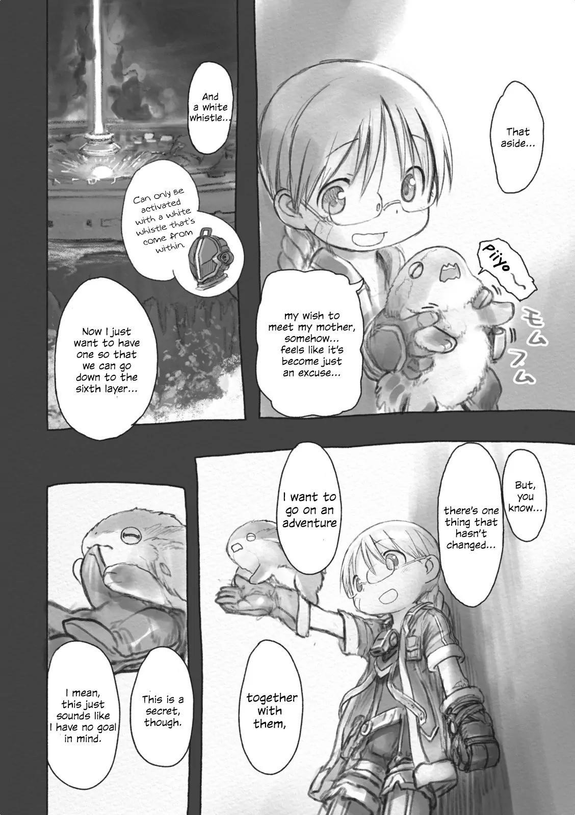 Made in Abyss Manga Chapter 33 page 7 - The True Nature of the Mask