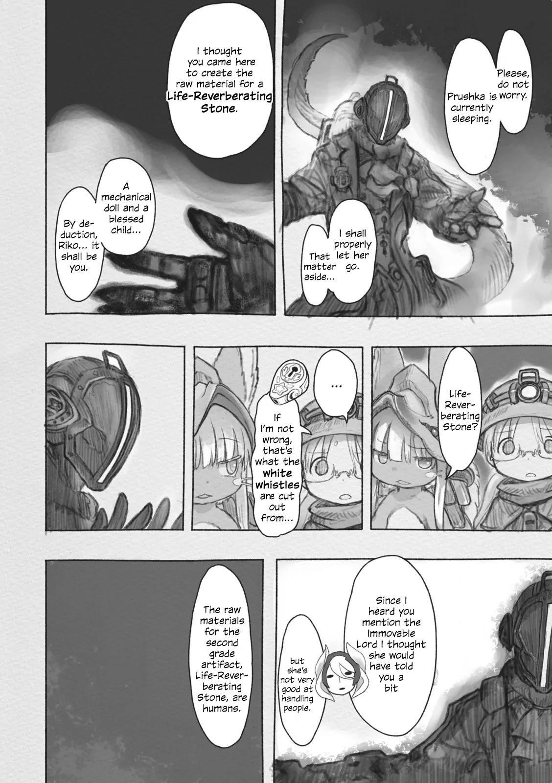 Made in Abyss Manga Chapter 34 page 12 - Counterattack