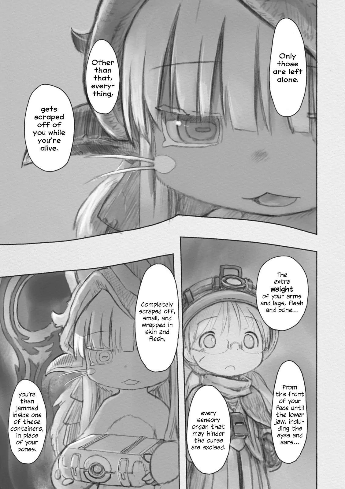 Made in Abyss Manga Chapter 34 page 7 - Counterattack
