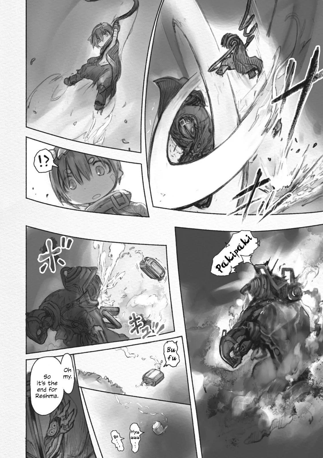 Made in Abyss Manga Chapter 36 page 16 - Miniature Garden of Dawn