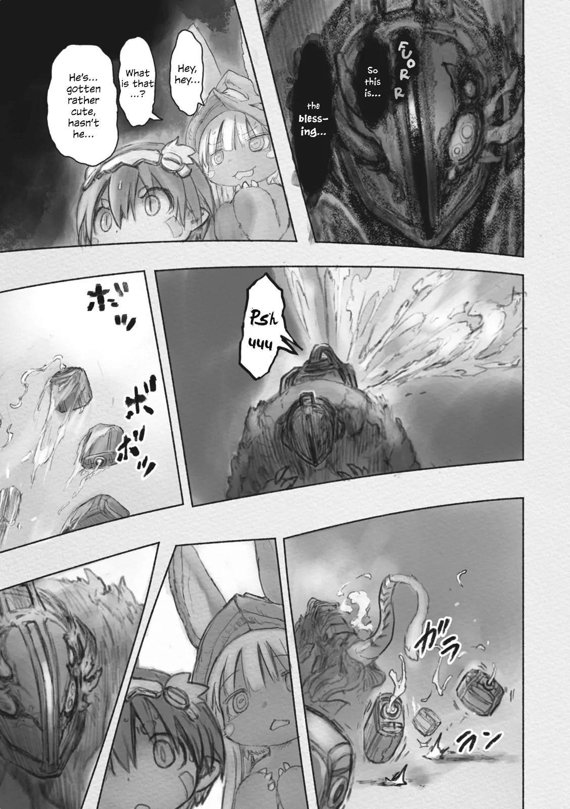Made in Abyss Manga Chapter 36 page 22 - Miniature Garden of Dawn