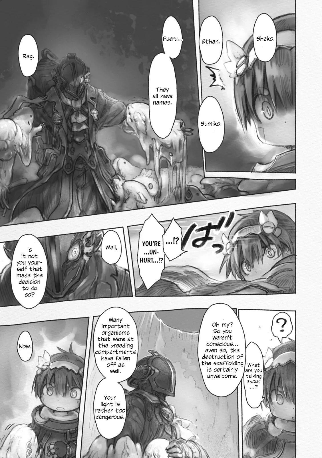 Made in Abyss Manga Chapter 36 page 5 - Miniature Garden of Dawn
