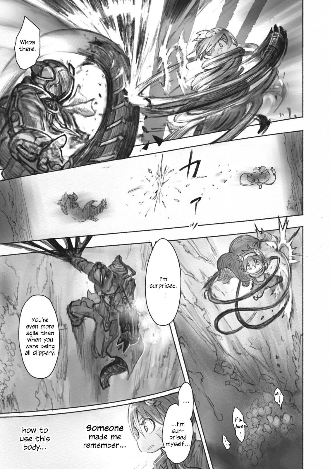 Made in Abyss Manga Chapter 36 page 9 - Miniature Garden of Dawn