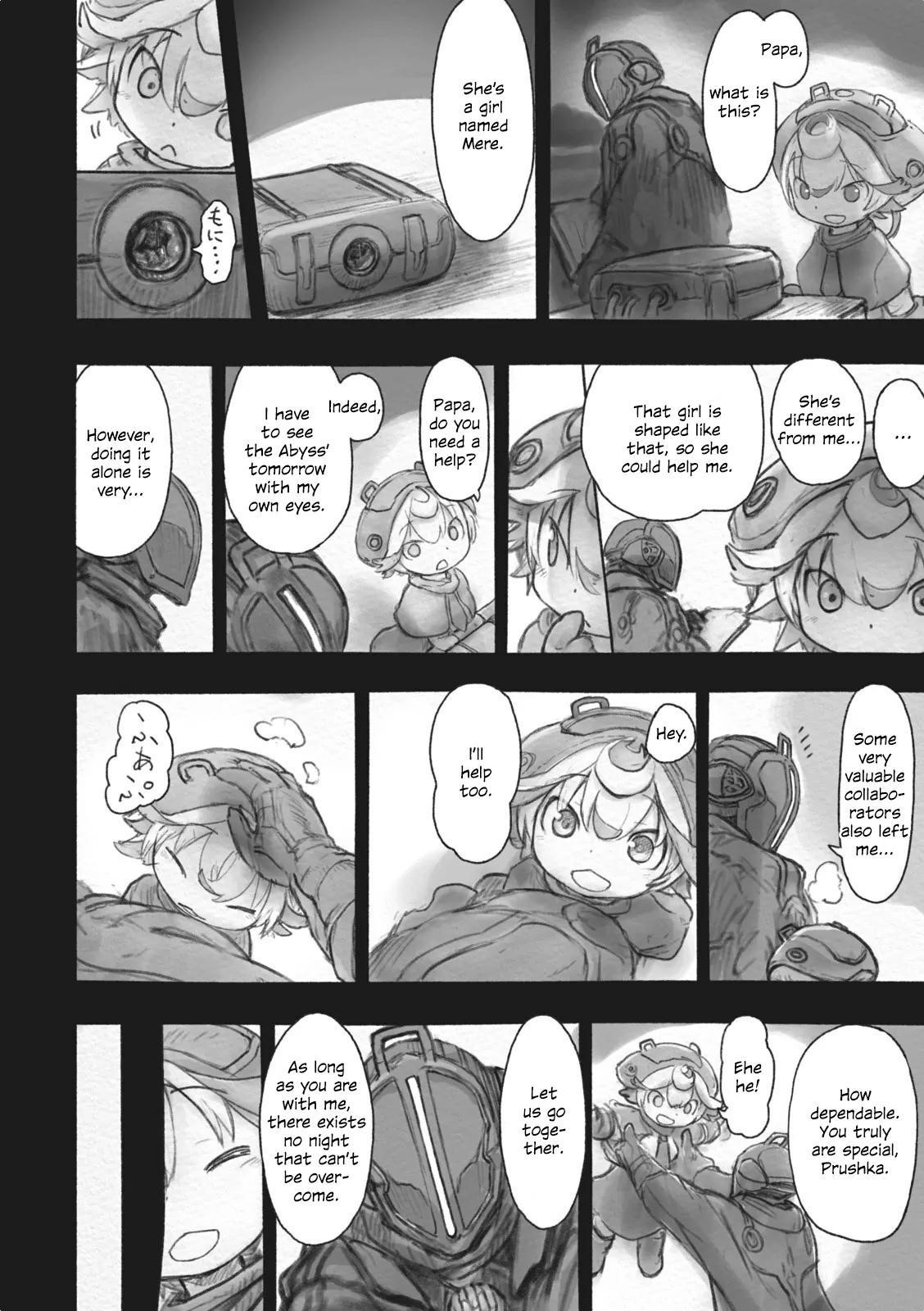 Made in Abyss Manga Chapter 37 page 16 - Flower of Dawn