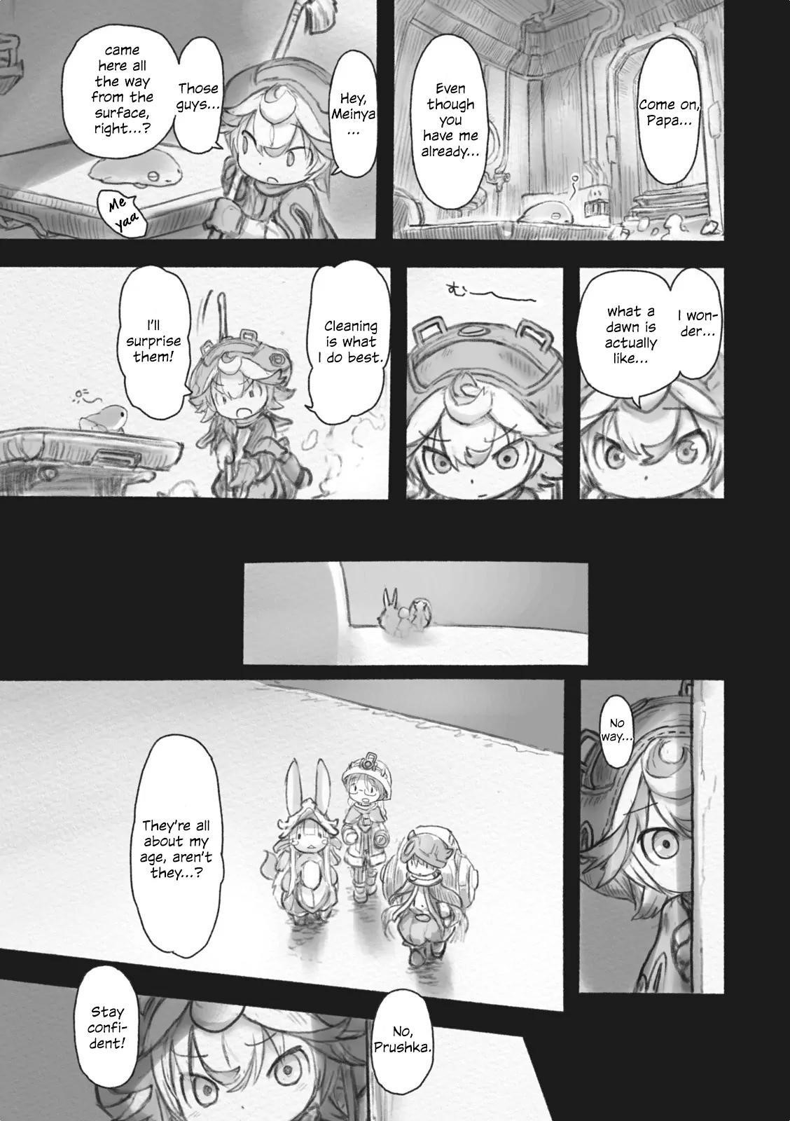 Made in Abyss Manga Chapter 37 page 19 - Flower of Dawn