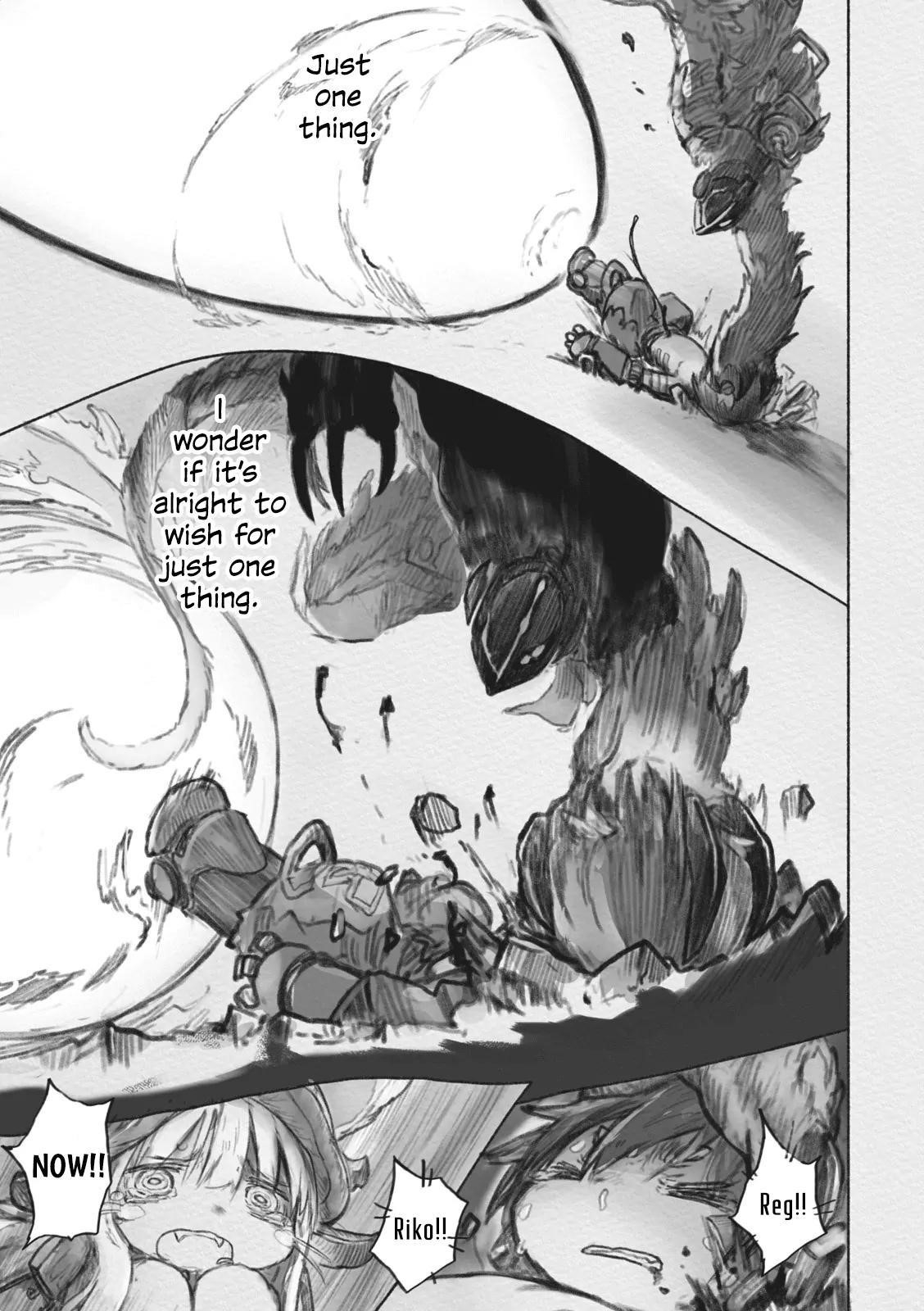 Made in Abyss Manga Chapter 37 page 31 - Flower of Dawn