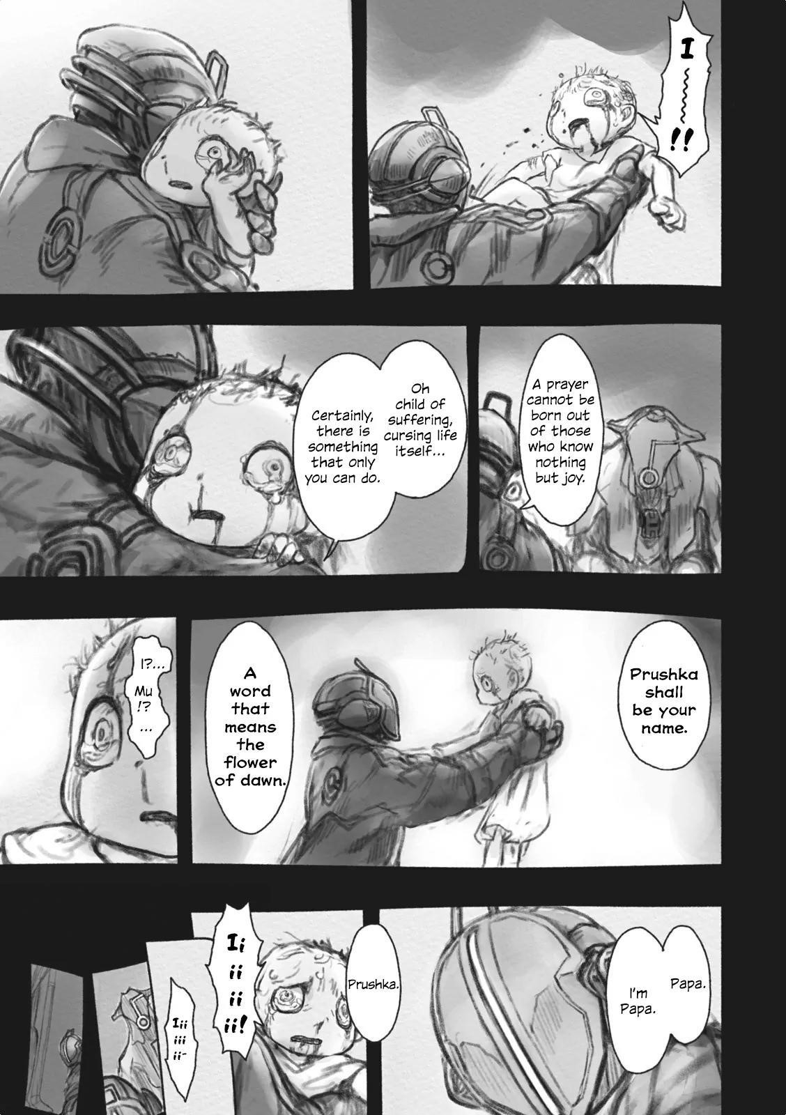 Made in Abyss Manga Chapter 37 page 7 - Flower of Dawn