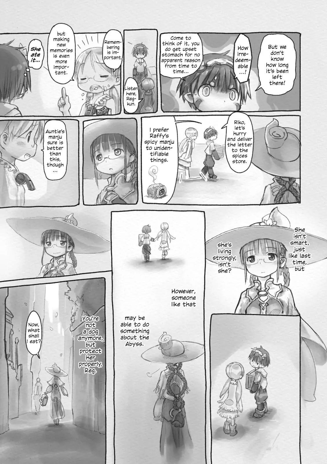 Made in Abyss Manga Chapter 38.5 page 8 - Side Story 1: Reg