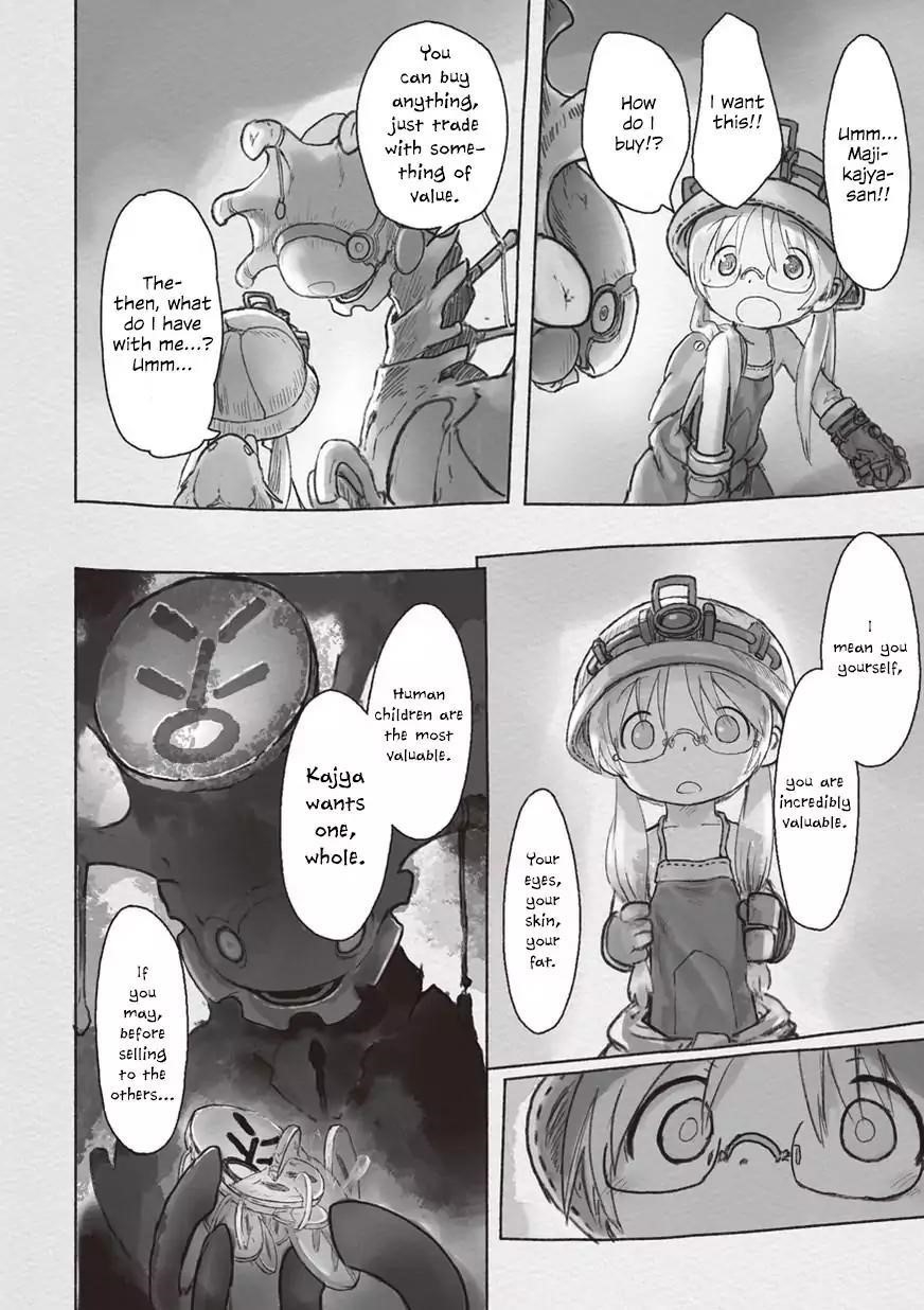 Made in Abyss Manga Chapter 40 page 20 - Hollow Husk of Life