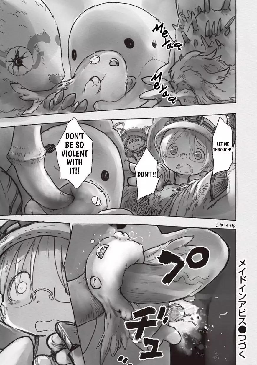 Made in Abyss Manga Chapter 40 page 27 - Hollow Husk of Life