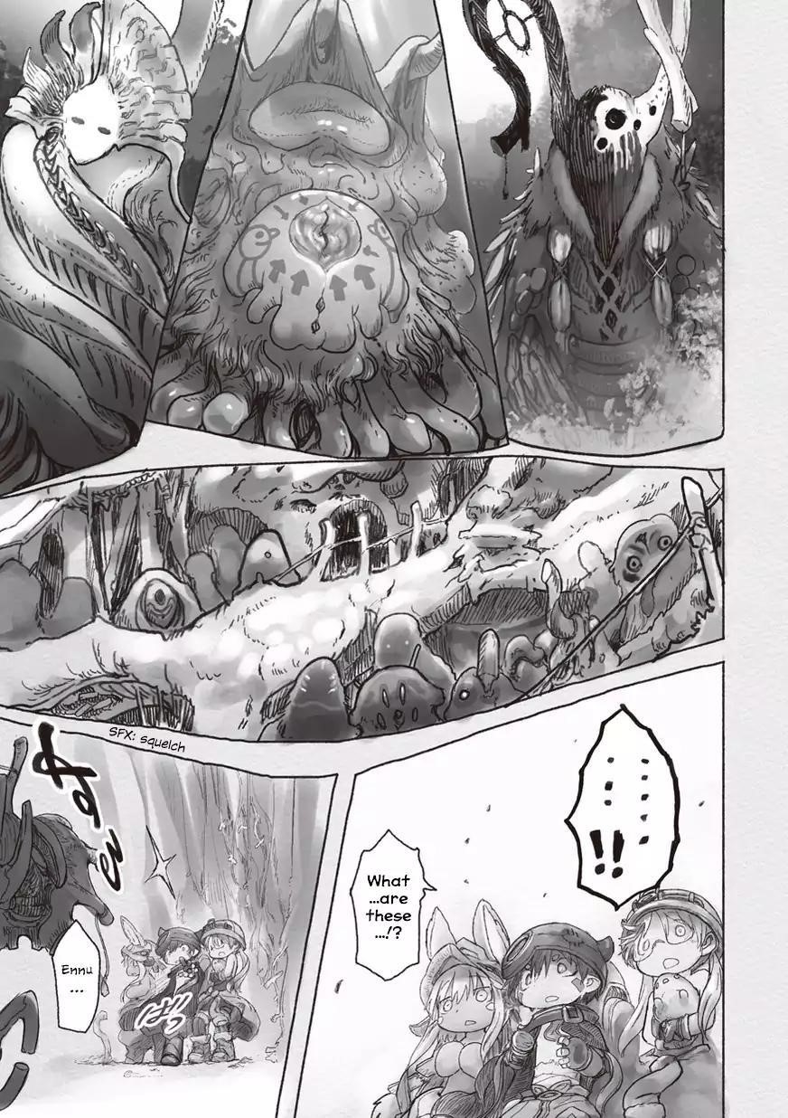 Made in Abyss Manga Chapter 40 page 9 - Hollow Husk of Life