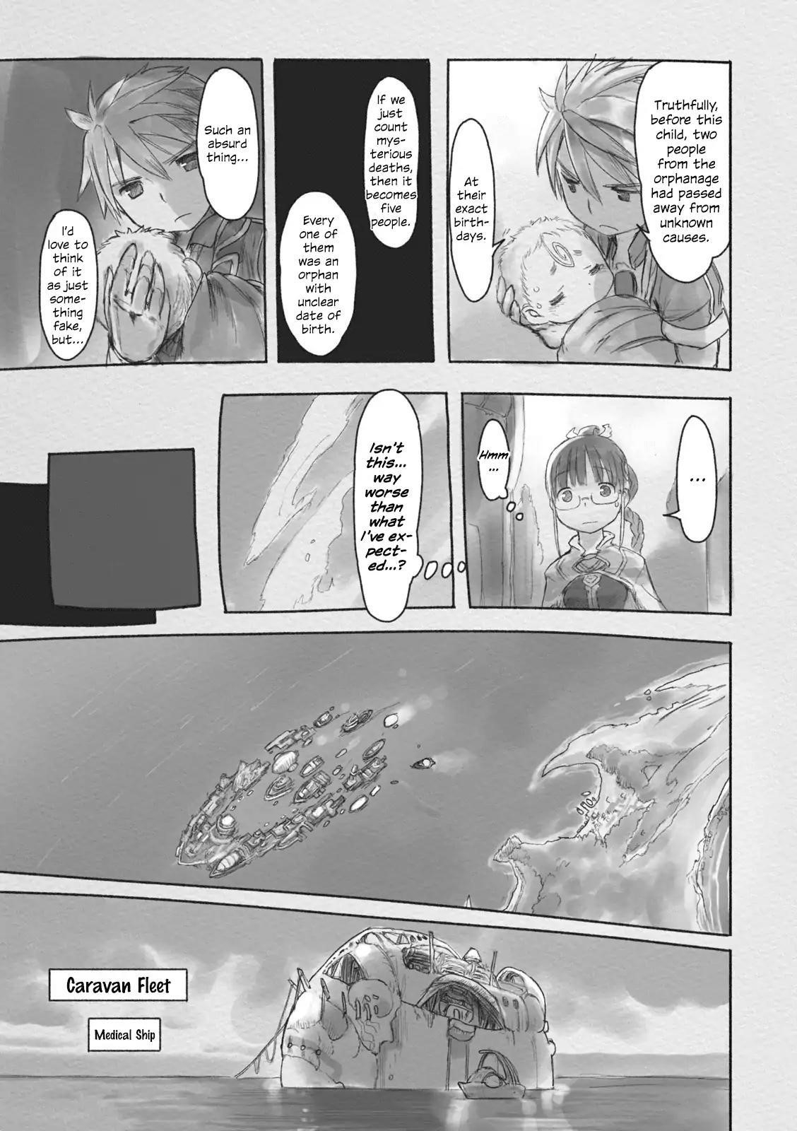 Made in Abyss Manga Chapter 42.1 page 10 - Side Story 2: Mio