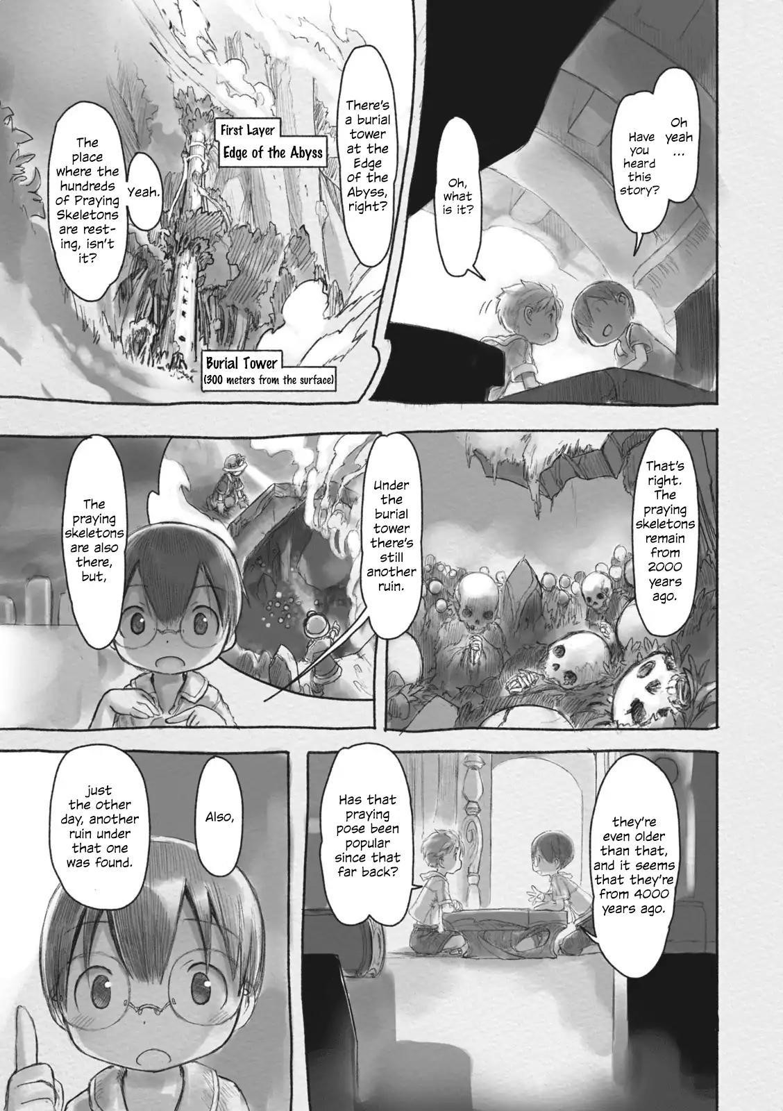 Made in Abyss Manga Chapter 42.1 page 2 - Side Story 2: Mio