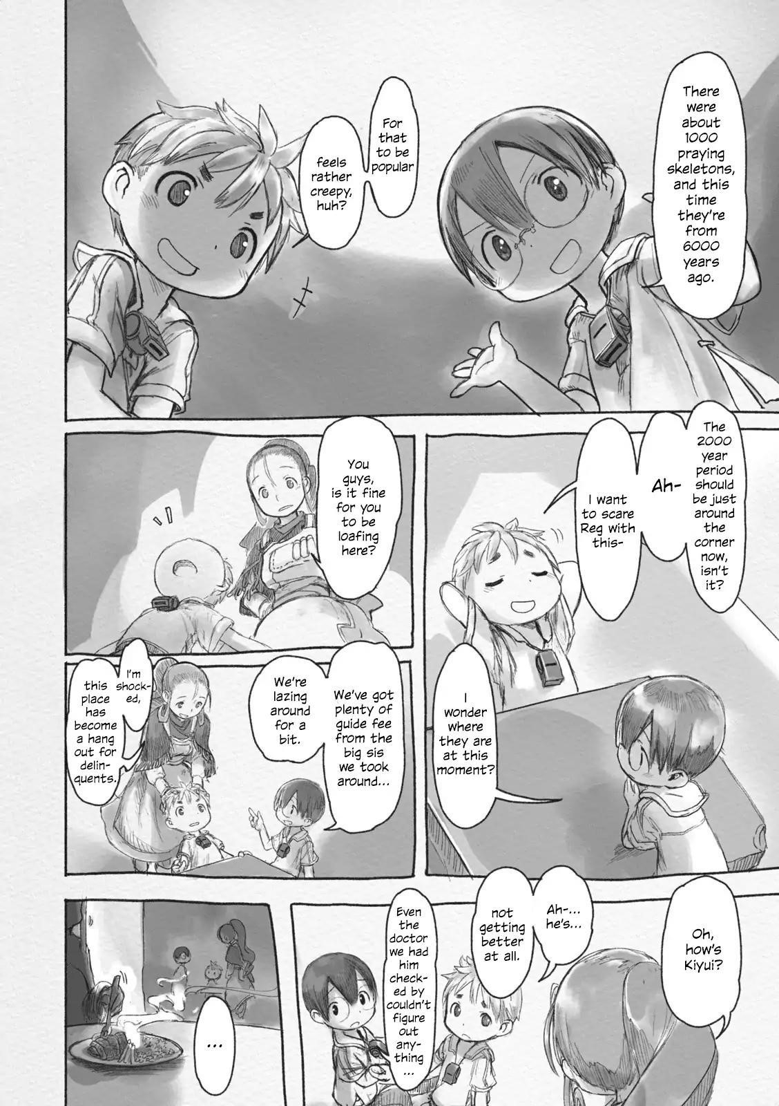 Made in Abyss Manga Chapter 42.1 page 3 - Side Story 2: Mio