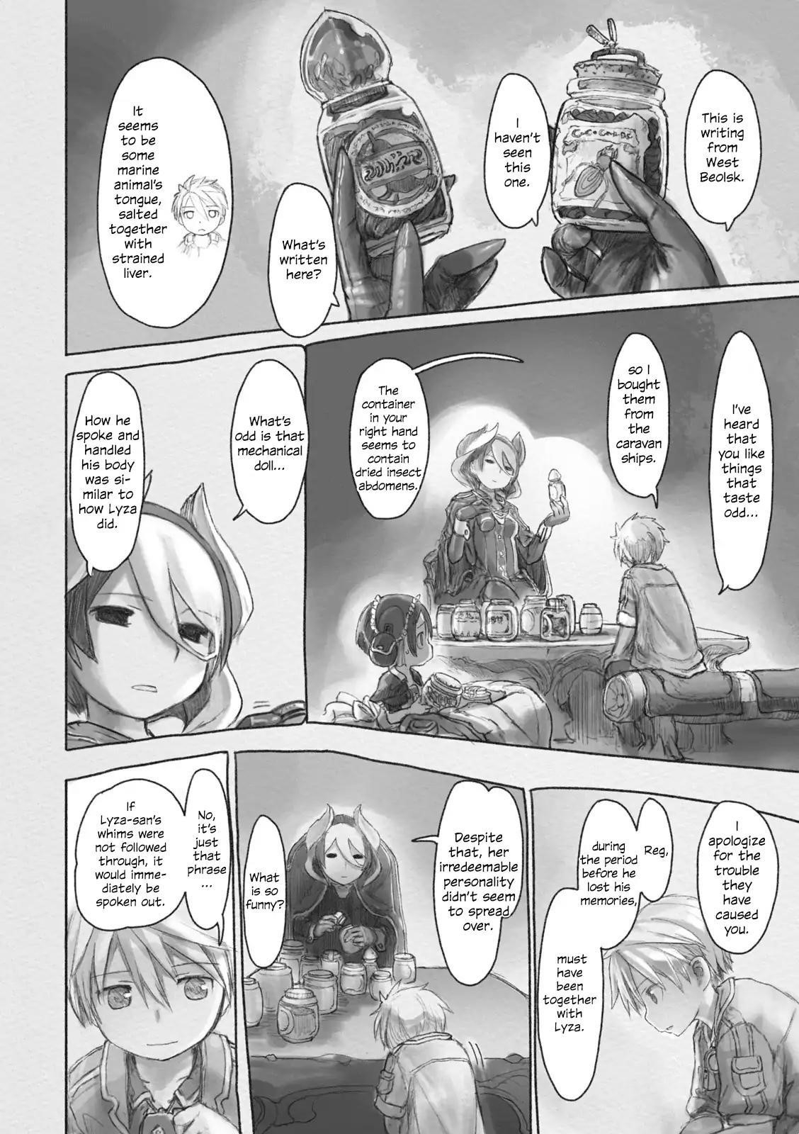 Made in Abyss Manga Chapter 42.2 page 4 - Side Story 3: Jiruo