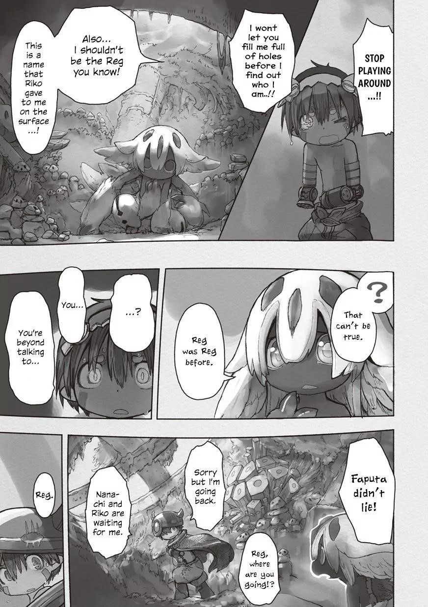 Made in Abyss Manga Chapter 42 page 21 - Princess of the Hollows