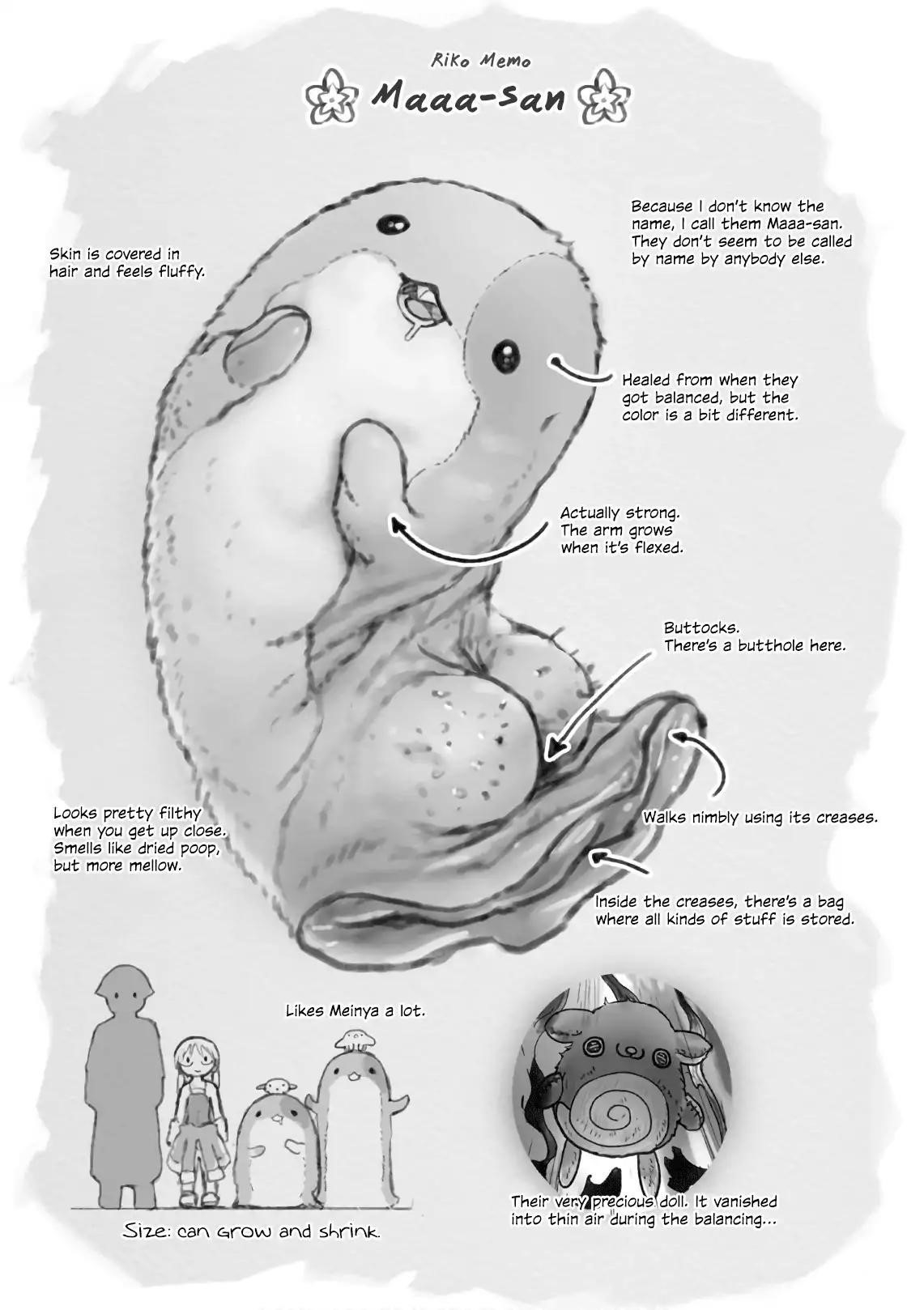 Made in Abyss Manga Chapter 47.5 page 4 - Volume 7 Extras