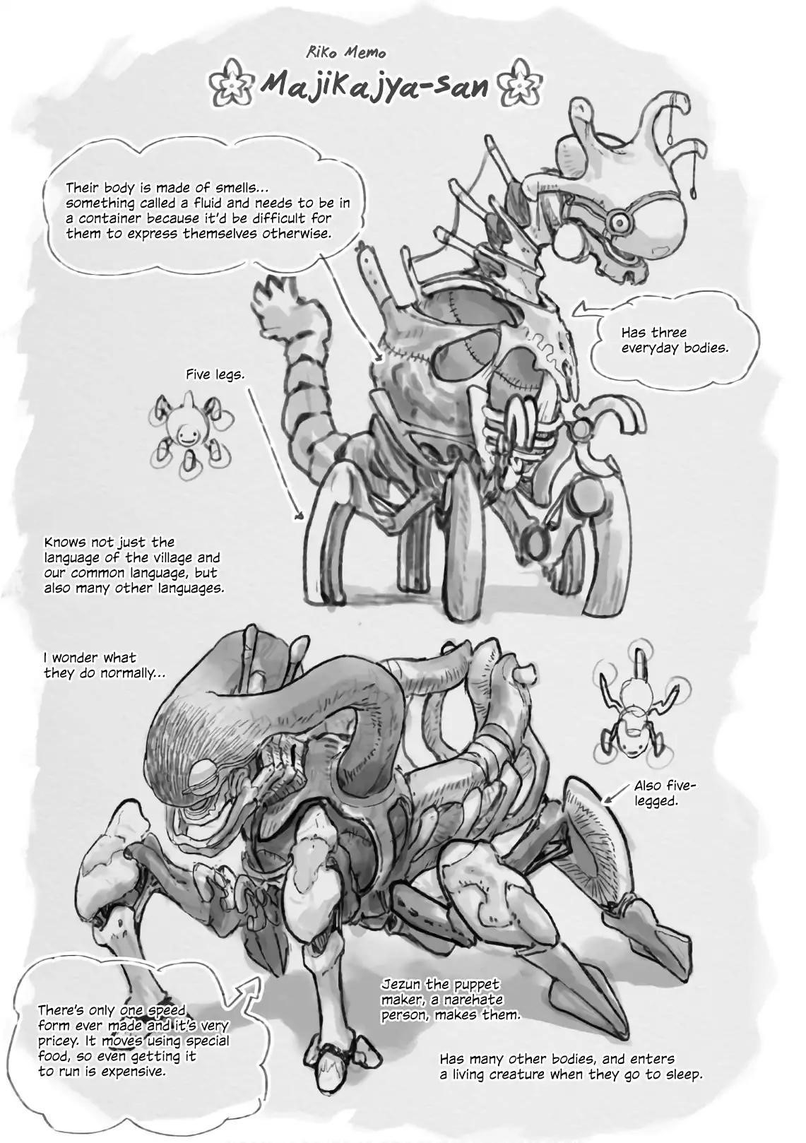 Made in Abyss Manga Chapter 47.5 page 8 - Volume 7 Extras