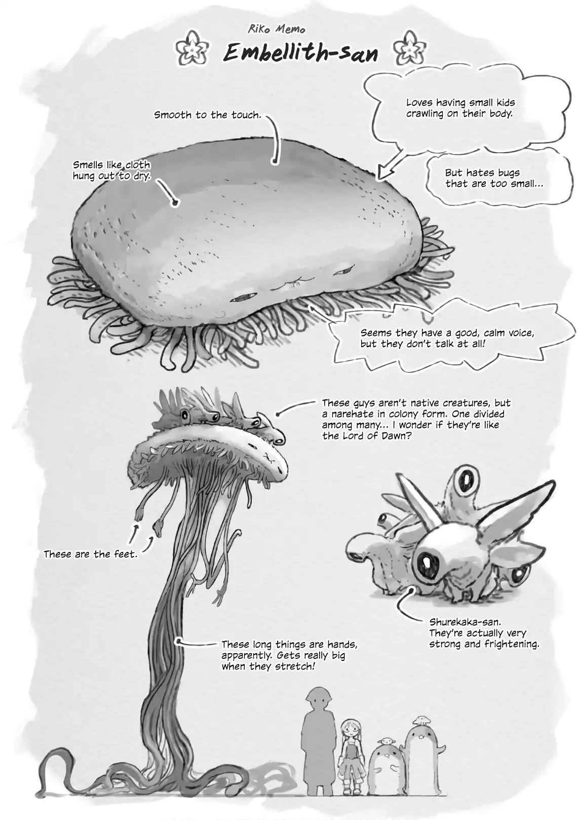 Made in Abyss Manga Chapter 47.5 page 9 - Volume 7 Extras