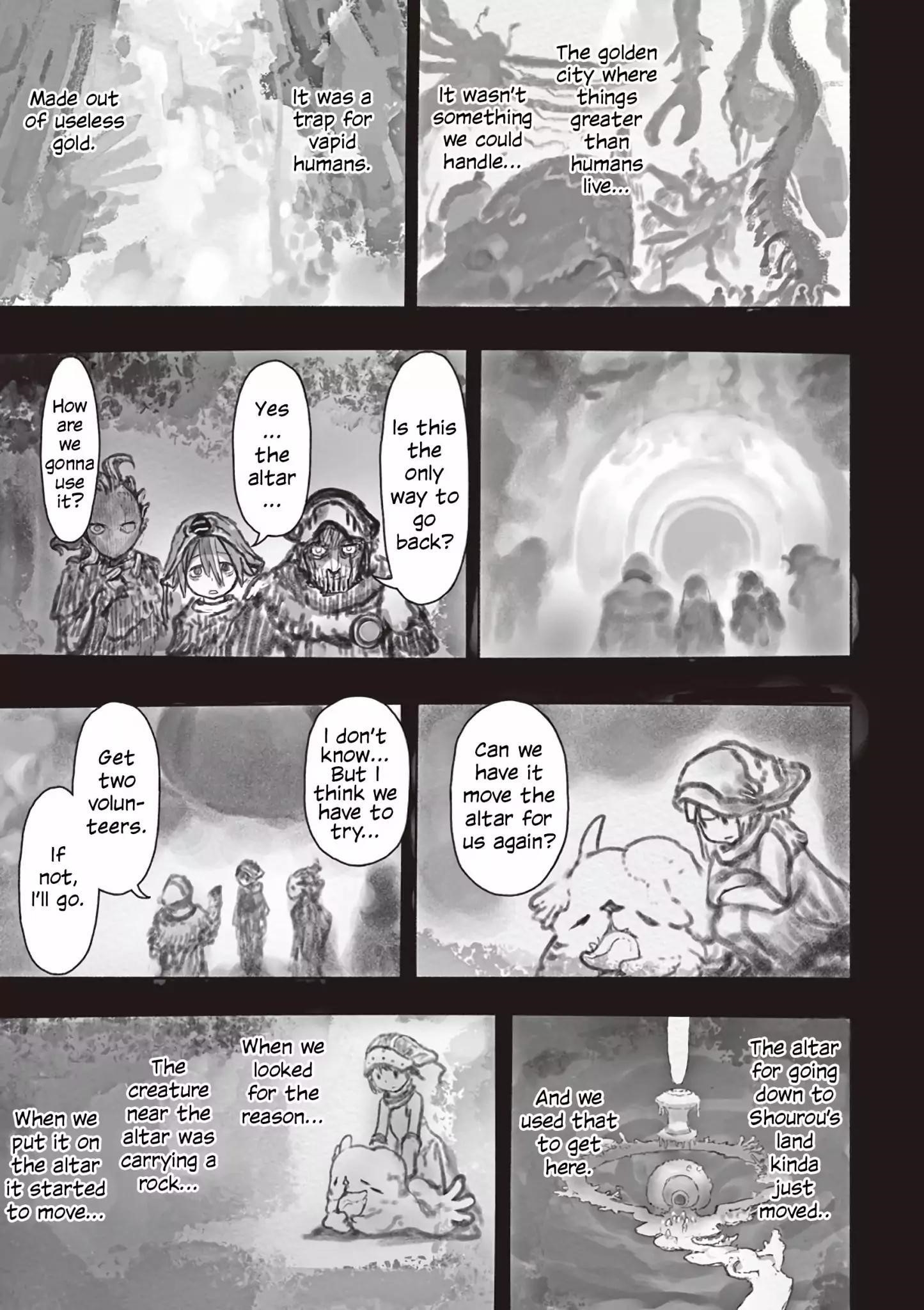 Made in Abyss Manga Chapter 47 page 11 - The Secret of the Village