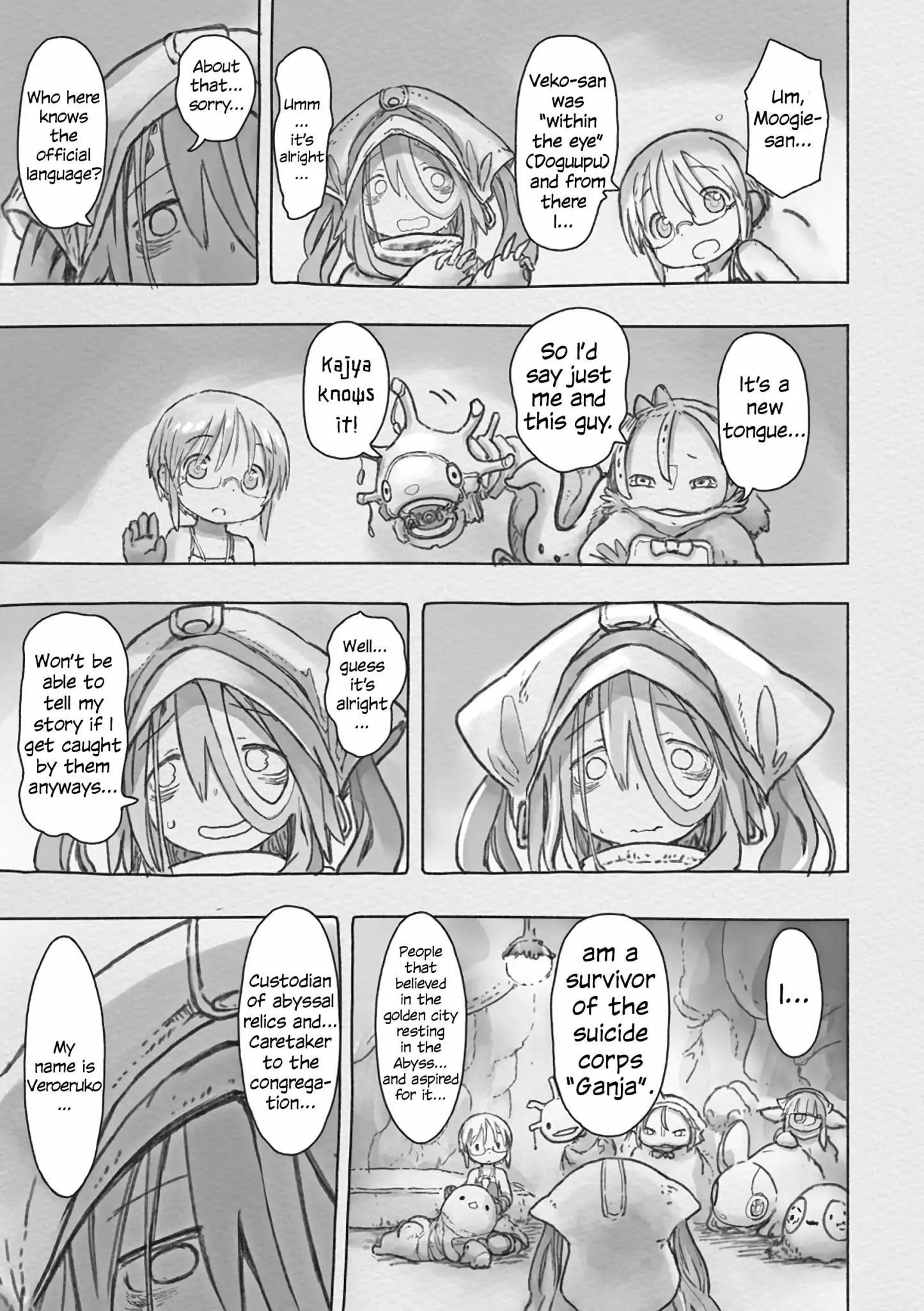 Made in Abyss Manga Chapter 47 page 15 - The Secret of the Village