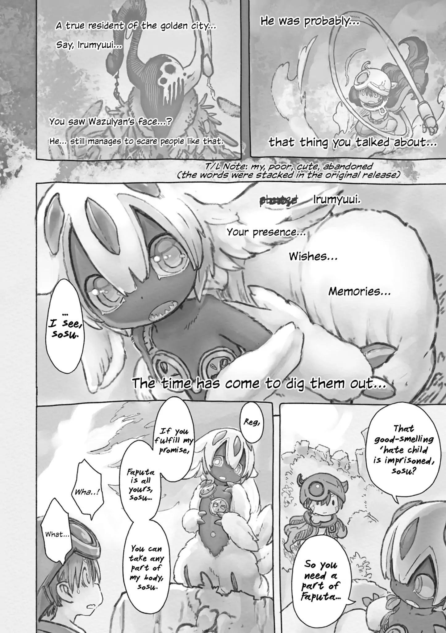 Made in Abyss Manga Chapter 47 page 18 - The Secret of the Village