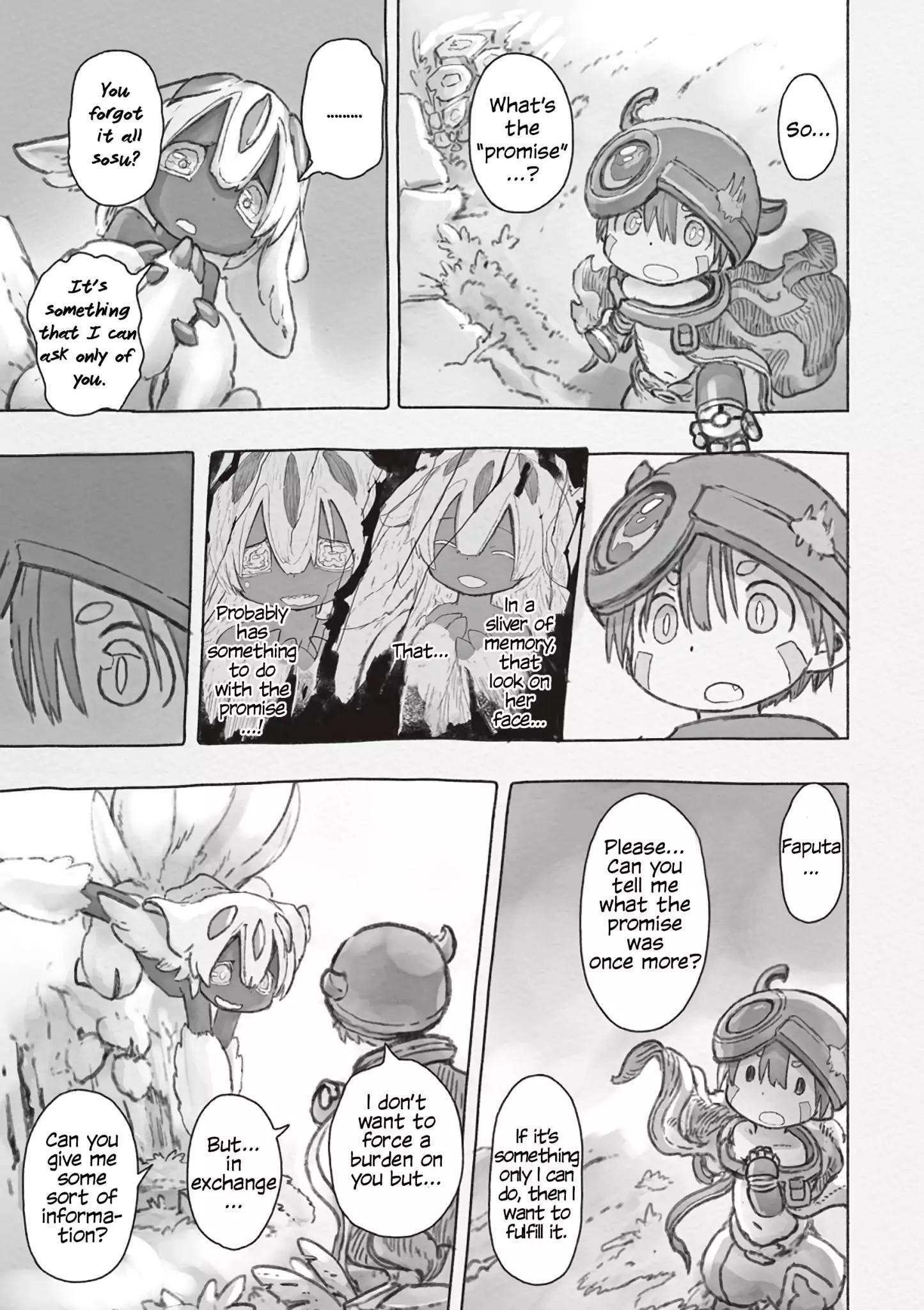Made in Abyss Manga Chapter 47 page 19 - The Secret of the Village