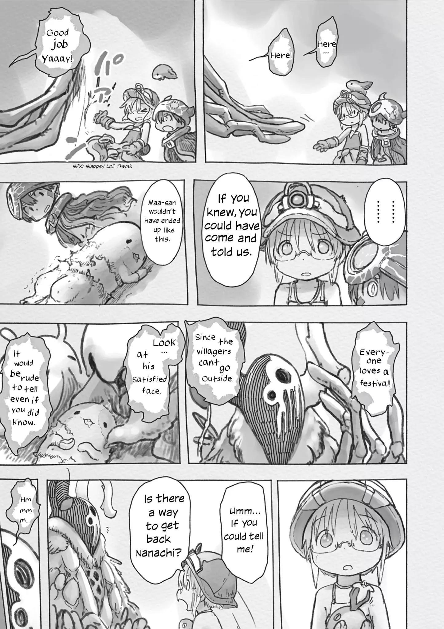 Made in Abyss Manga Chapter 47 page 7 - The Secret of the Village