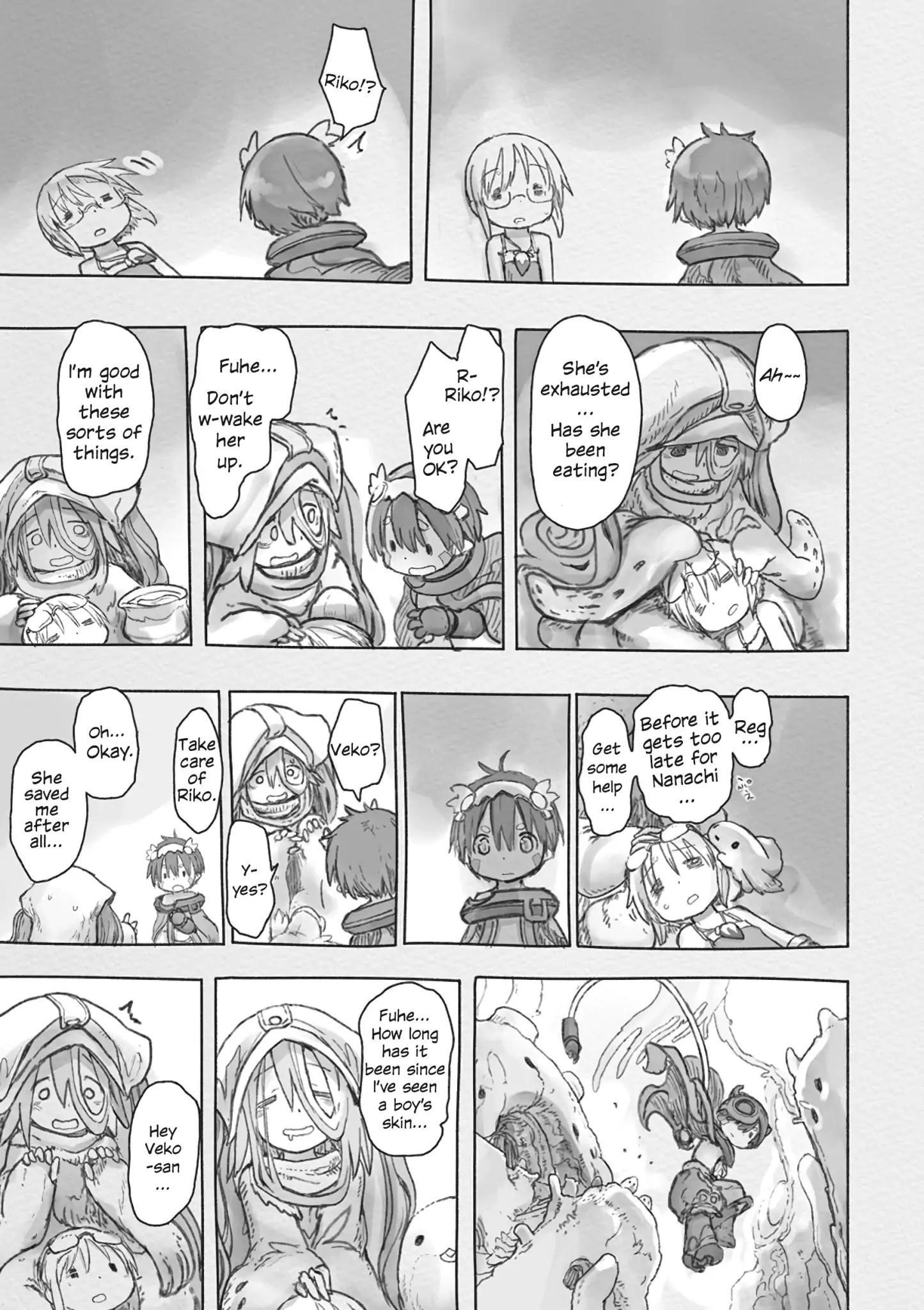 Made in Abyss Manga Chapter 47 page 9 - The Secret of the Village