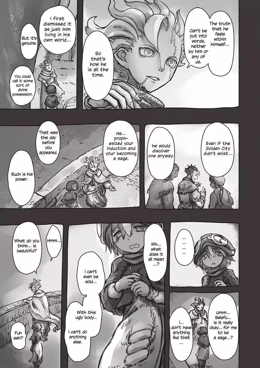 Made in Abyss Manga Chapter 48 page 11 - The Compass Pointed to the Darkness