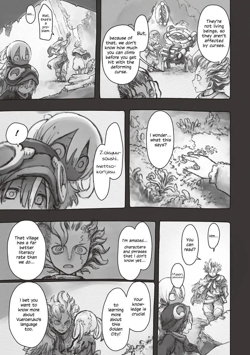 Made in Abyss Manga Chapter 49 page 11 - The Golden City
