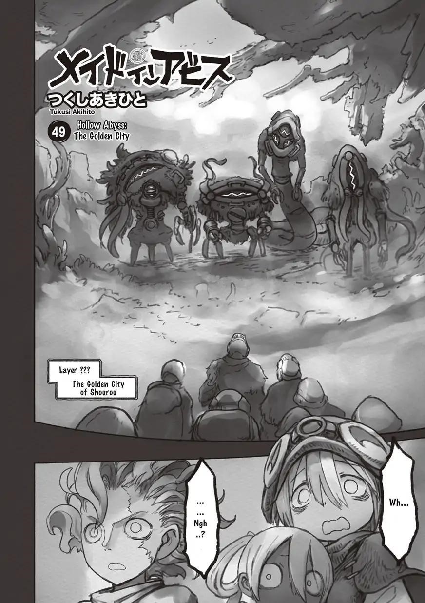Made in Abyss Manga Chapter 49 page 2 - The Golden City