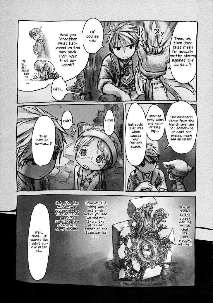 Made in Abyss Manga Chapter 5 page 13 - Resurrection Festival