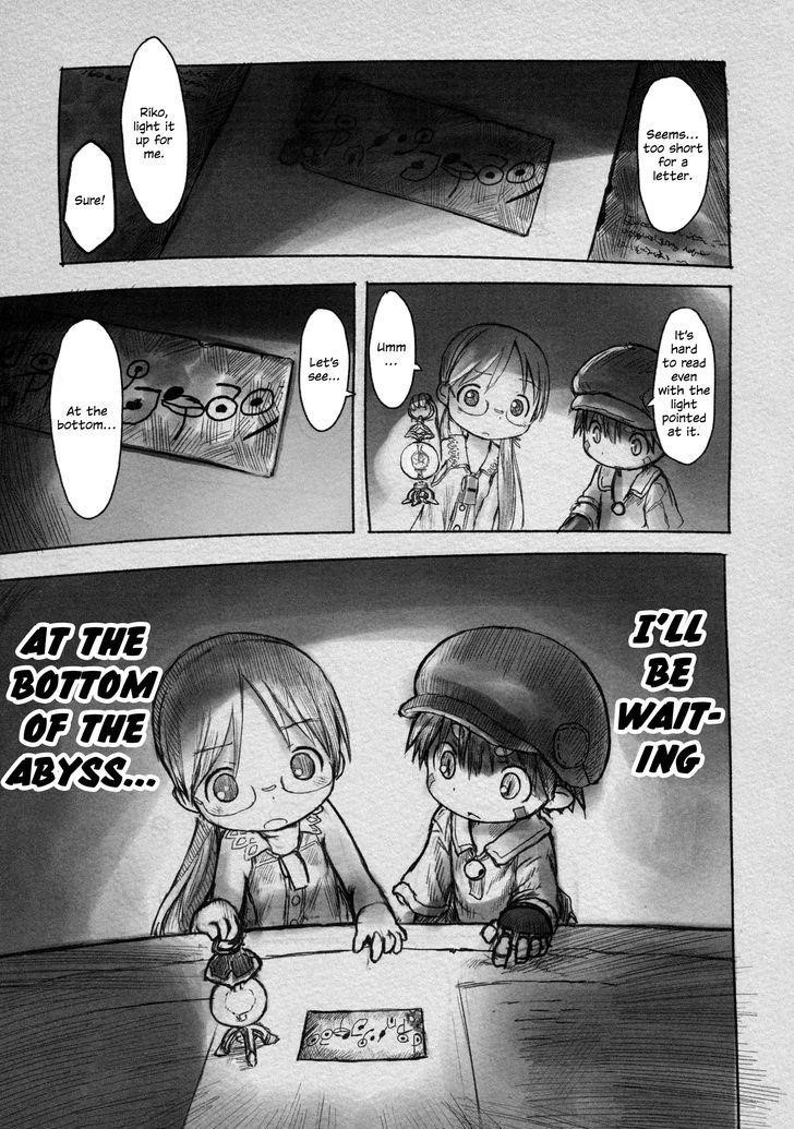 Made in Abyss Manga Chapter 5 page 21 - Resurrection Festival