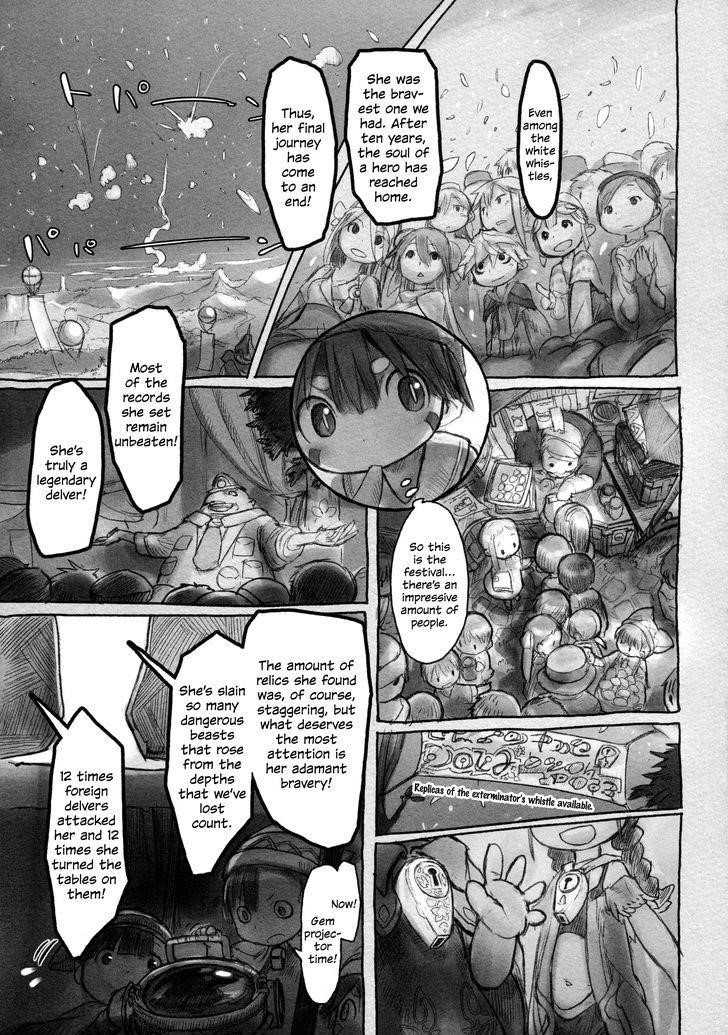 Made in Abyss Manga Chapter 5 page 3 - Resurrection Festival