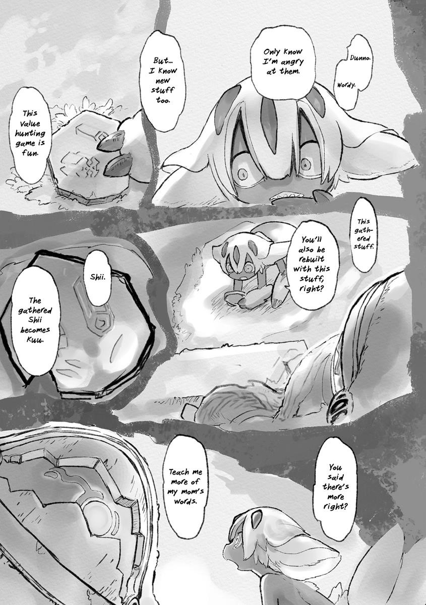 Made in Abyss Manga Chapter 51.5 page 14 - Volume 8 Extras
