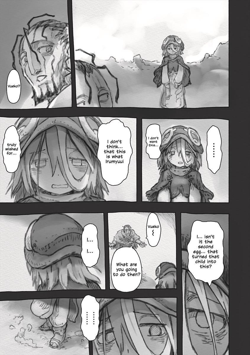 Made in Abyss Manga Chapter 51 page 27 - The Form the Wish Takes