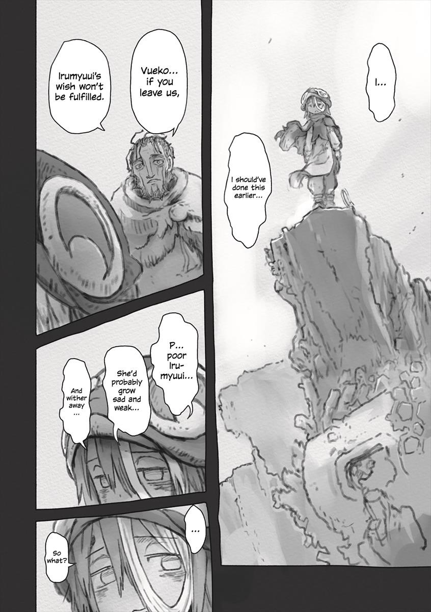 Made in Abyss Manga Chapter 51 page 28 - The Form the Wish Takes